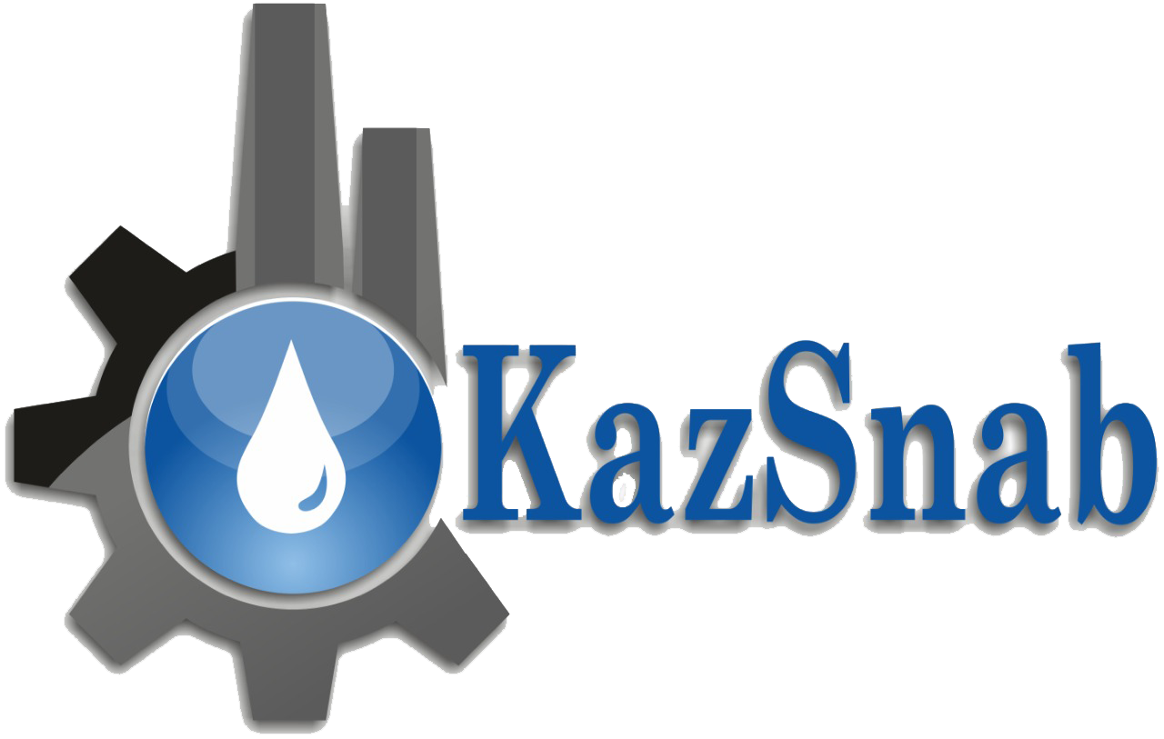 Логотип KazSnab - комплексное снабжение предприятий